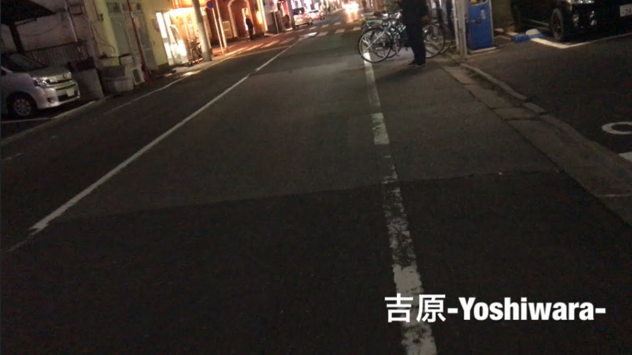 吉原 風俗街 Yoshiwara Red Light District in Japan