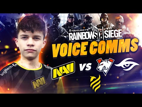 NAVI vs Virtus.pro & Team Secret - Rainbow Six VOICE COMMS at European League 2021