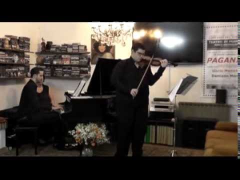 Giulio Menichelli e Giuseppe Giulio Di Lorenzo suonano Wieniawski Faust Fantasie