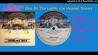 Donna Summer -  Heaven Knows (Extended Version - Nueva Versión Discotheque)