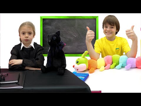 Anabella and Bogdan   Wednesday is the student in school class