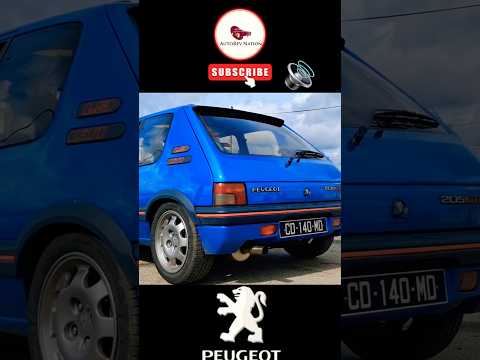 Peugeot 205 GTI Driving Like It Should! 🏁 #peugeot #peugeot205gti #gti