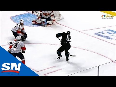 Melker Karlsson Falls Gets Back Up, Delivers Goal From Sharp Angle