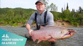 Ловля лосося спиннингом на аляске