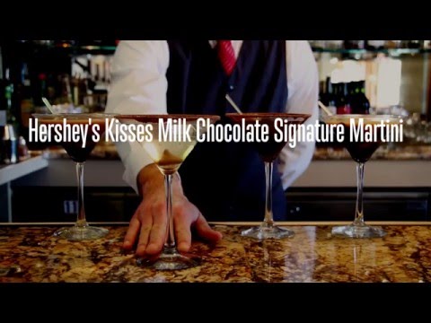 Hershey’s Kisses Milk Chocolate Signature Martini