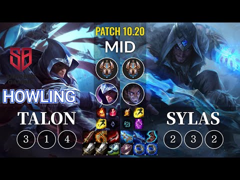 SB Howling Talon vs Sylas Mid - KR Patch 10.20