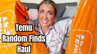 TEMU RANDOM FINDS AND SMELLY GOOD GOOD HAUL | HOTMESS MOMMA MD