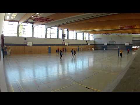 Faustball Aufstiegsspiele 1. Bundesliga Nord 11.02.2014 TK Hannover - VfL KEllinghusen