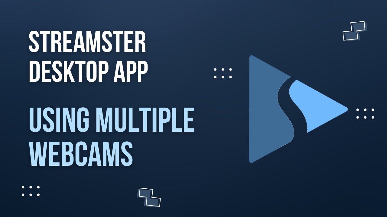 How to stream from multiple cameras I Streamster tutorial
