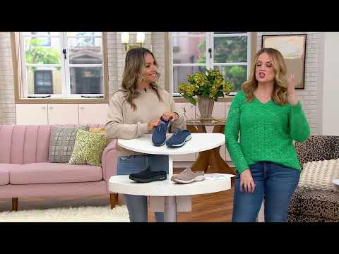 Skechers Commute Time Vegan Washable Knit Mules - Snuggle Vibes on QVC