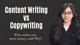 What Makes You More Money - Copywriting or Content Writing?
