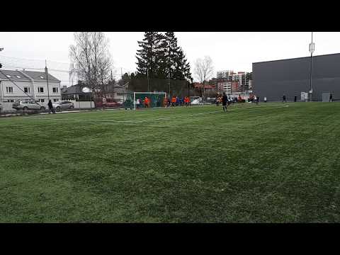 Nordstrand IF - Romsås IL 5-0 7. april 2018 stor sjanse på corner