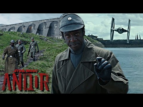 The Aldhani Imperial Garrison Scenes - Star Wars | Andor
