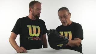 Video thumbnail: Wilson A2000 SuperSkin M2 Catcher's Mitt