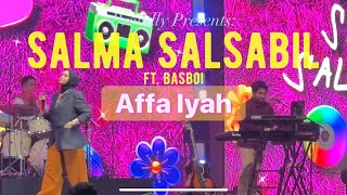 Download lagu Salma Salsabil - Affa Iyah LiVE 23 Februari 2025 Weekend Project #2 SoundOfLove Trans7 Senayan Park mp3
