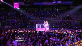 【TVPP】SNSD-TTS - DJ Got Us Fallin&#39; in Love (with EXO) @ Korean Music Wave in Seoul Live