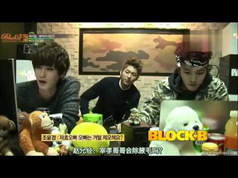 [BlockB家族] 121108 MTV Match Up 第二季.EP4 特效中字  2/4
