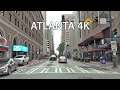 Atlanta 4K - Driving Downtown - Georgia USA