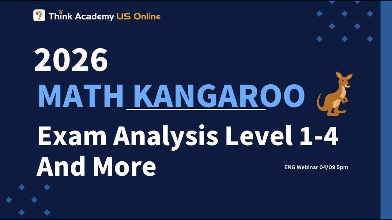 2026 Math Kangaroo Exam Analysis Level 1-4 And More