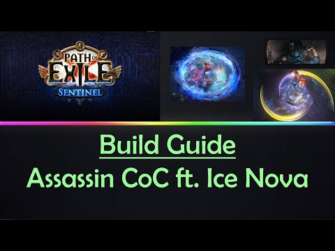 [POE] 3.18 Assassin CoC Ice Nova - Build guide (High bugdet)