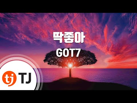 [TJ노래방] 딱좋아(Just right) - GOT7 (Just right - GOT7) / TJ Karaoke