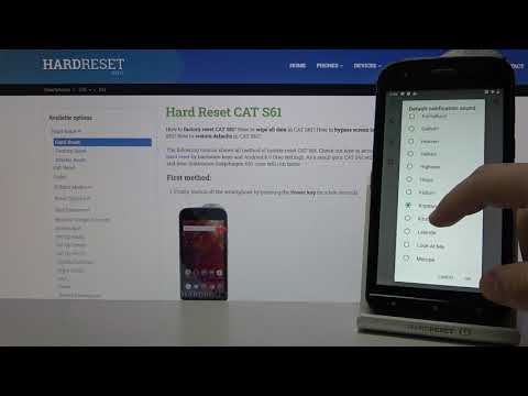 CAT S61– Notification Tones | Listen Them All