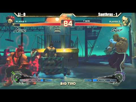 SSF4 AE 2012 Li vs Santhrax - Big Two #5 Tournament