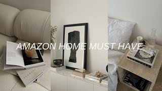 AMAZON HOME MUST HAVE | aesthetic home decor + styling my new nightstand