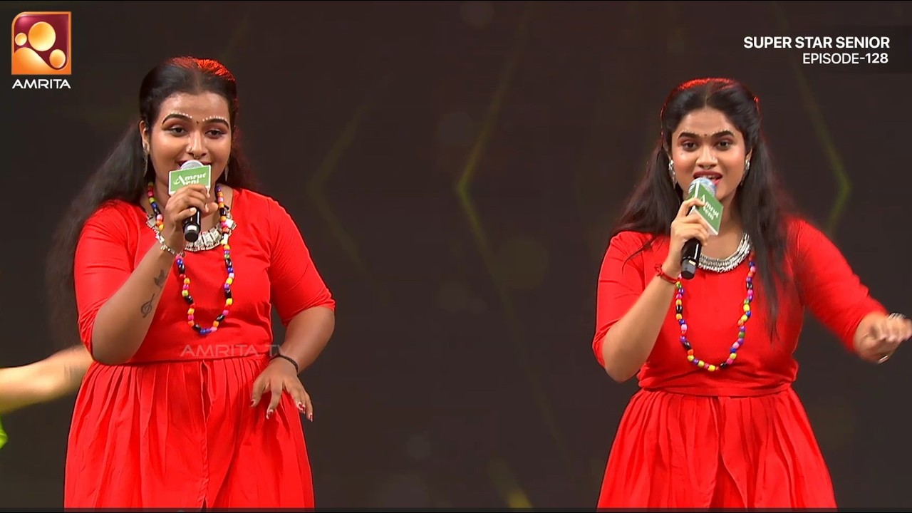 രണ്ടാളും ആഘോഷമാക്കി പാടി | Keerthi & Karthika Song | Folk Duet Round | Epi 128