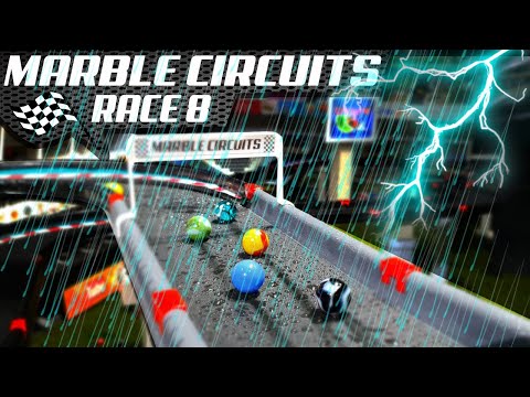 HEAVY RAIN at INTERLAGOS GP 8 - MARBLE CIRCUITS 2022 by Fubeca's Marbles Runs