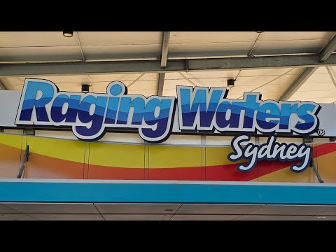 full walk-through tour of Raging Waters Water Park (Sydney, Australia) (February 16th, 2025)