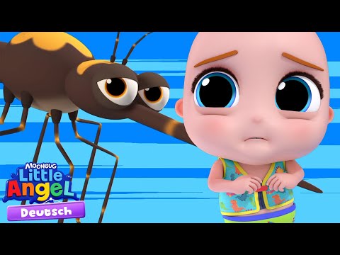 Aua das juckt und piekt! | Kinderlieder & Kinderreime | Little Angel Deutsch