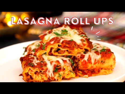 Easy Lasagna Roll Ups Recipe