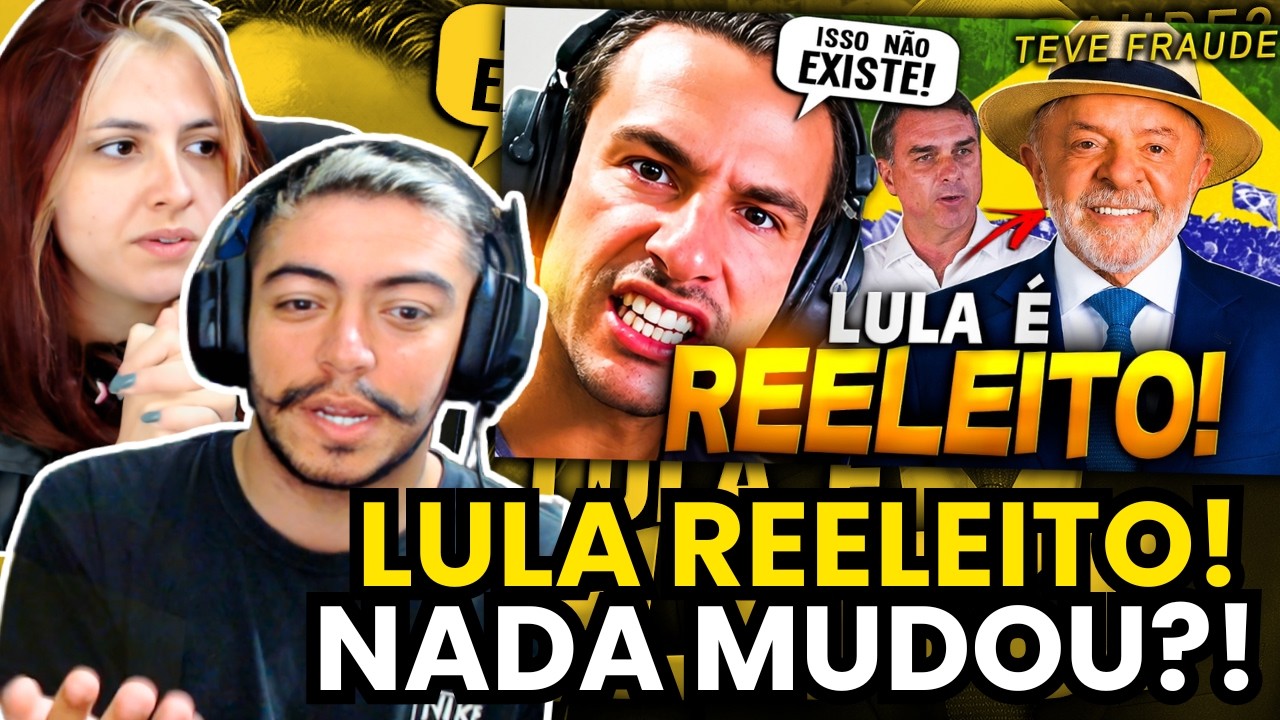 SUPER XANDÃO REAGINDO LULA É REELEITO! RESULTADO DAS ELEIÇÕES | REACT