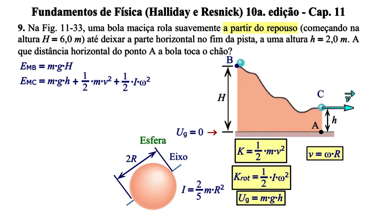 Aula 09 - Fundamentos de Física (Halliday e Resnick) 10a. Edição - Cap 11.