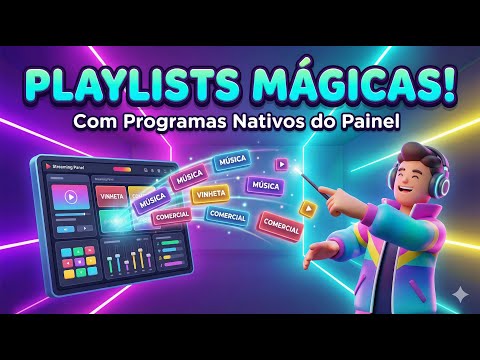CRIANDO PLAYLIST PARA OS PROGRAMAS NATIVOS