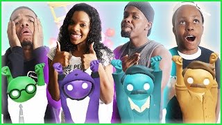 HILARIOUS FIGHT ON THIN ICE! - Gang Beasts Gameplay