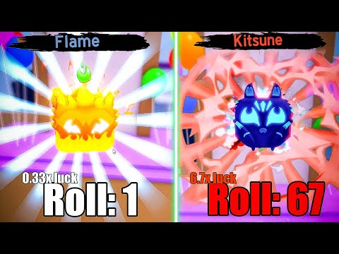 Rolling 100 PARTY Gacha Box on the LUCKIEST Day with GLITCH in Blox Fruits