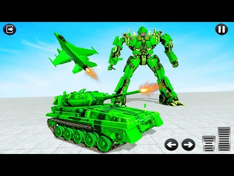 US Army Tank Transform Robot Battle War Shooting - Android Gameplay
