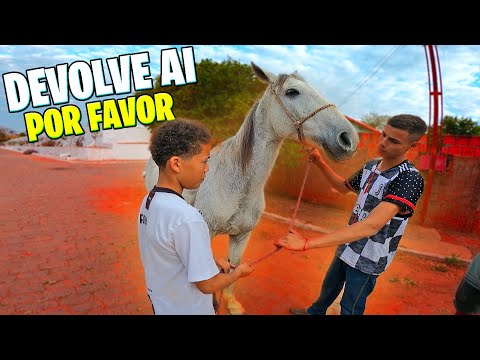 HE IS BEGGING THAT HE WANTS HORSE BACK *Lost in the race*