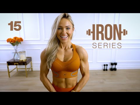 IRON Series 30 Min Superset Dumbbell Shoulder Workout 25