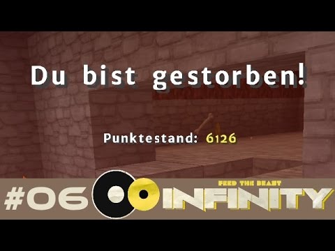 GESTORBEN?! - Let's Play Minecraft FTB Infinity Singlplayer S2E06 [Deutsch | German]