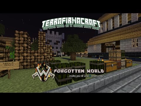 TerrafirmaCraft - Ep.01 - La primissime basi ed un giro sul server Miriass!