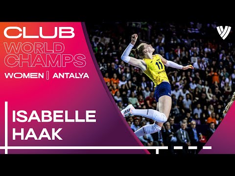 Isabelle Haak Points Made in Eczacibasi Dynavit Istanbul (TUR) vs. Prosecco Doc Imoco Conegliano