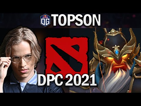 OG.TOPSON EMBER SPIRIT VS MUDGOLEM - DOTA 2 7.28 GAMEPLAY