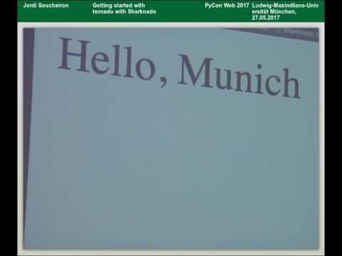 Jordi Soucheiron - Getting started with tornado with Sharknado