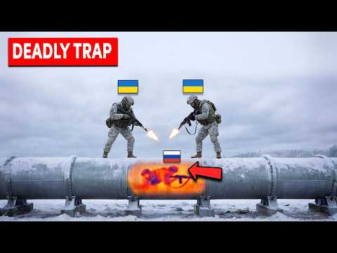 Ukrainian Azov soldiers lured the Russian Elite Unit into a deadly trap!