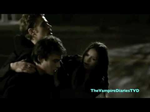 The Vampire Diaries 1X22 Stefan Saves Damon
