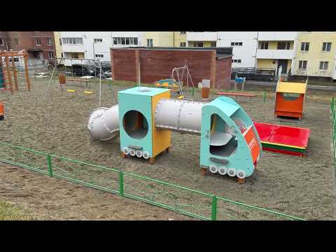 Строительство парка завершается в микрорайоне Снеговая Падь дальневосточной столицы.