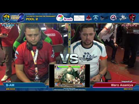 S-AM vs Wero Asamiya - KOF '98 Neo Geo World Tour Season 2 Las Vegas Stop Pools